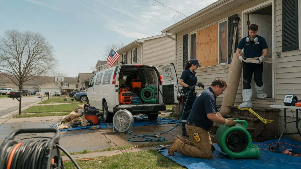Water Damage Restoration in Millville, MA near me
